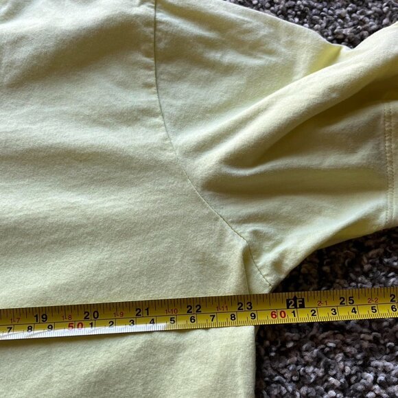 Yellow Patagonia Mens Large Polo Shirt, Embroidered Fish Logo - Picture 5 of 5